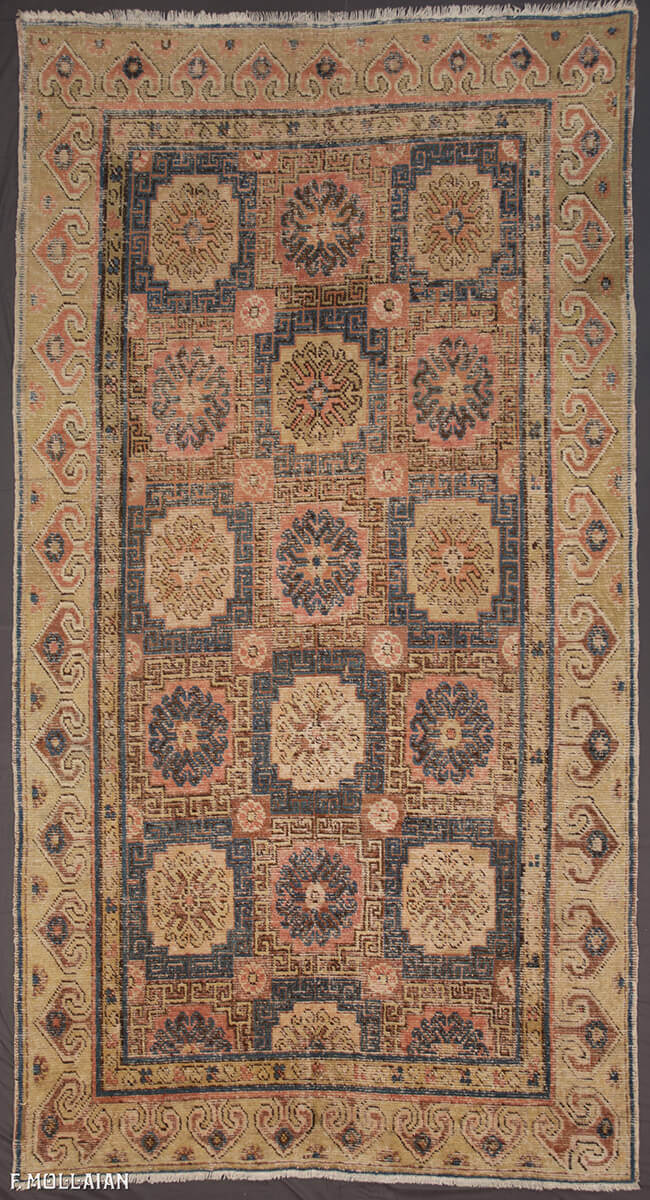 Antique Kansu Khotan Carpet n°:99812926
